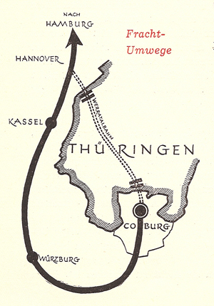 Frachtumwege in Zeiten des Kalten Krieges