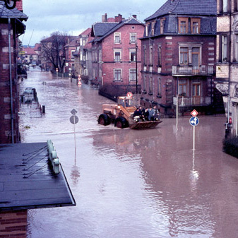 Hochwasser Weihnachten 1967