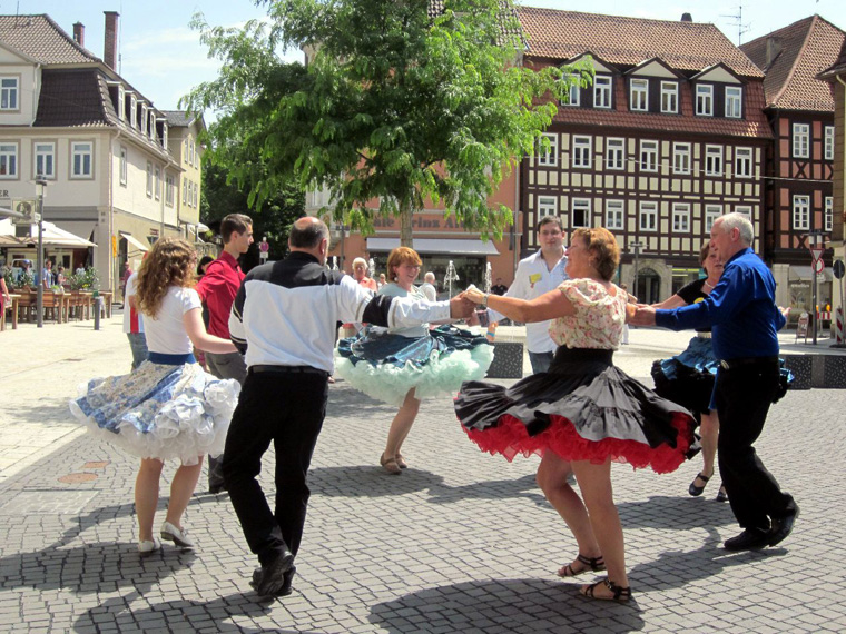 Die „Castle Twirlers“ – Coburgs Square-Dance-Club