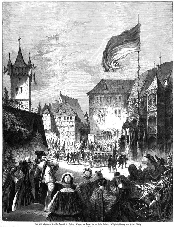 Das 1. Deutsche Turn- und Jugendfest in Coburg (1860)