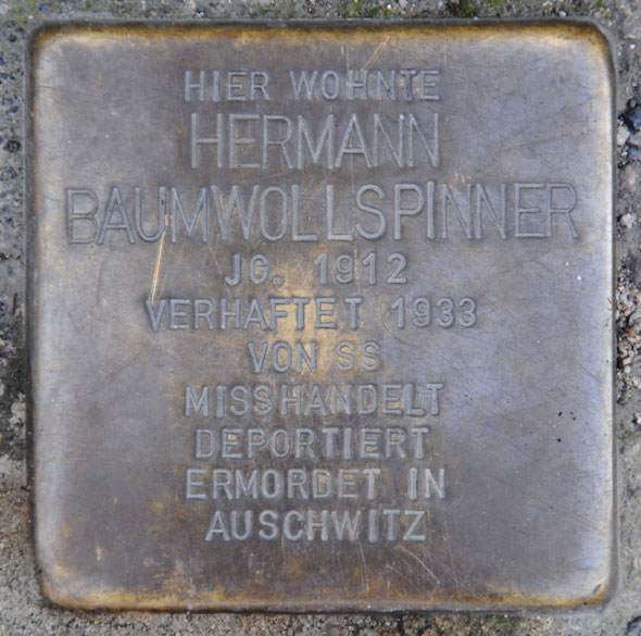 Wolf u.Hermann Baumwollspinner, geb. 1882 u. 1912