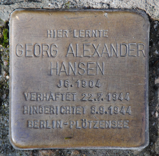 Georg Alexander Hansen (1904 – 1944)