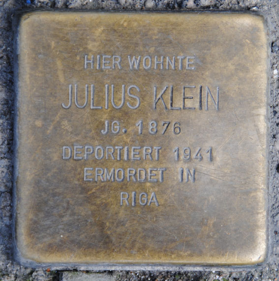 Klara und Julius Klein, geb. 1888 und 1876