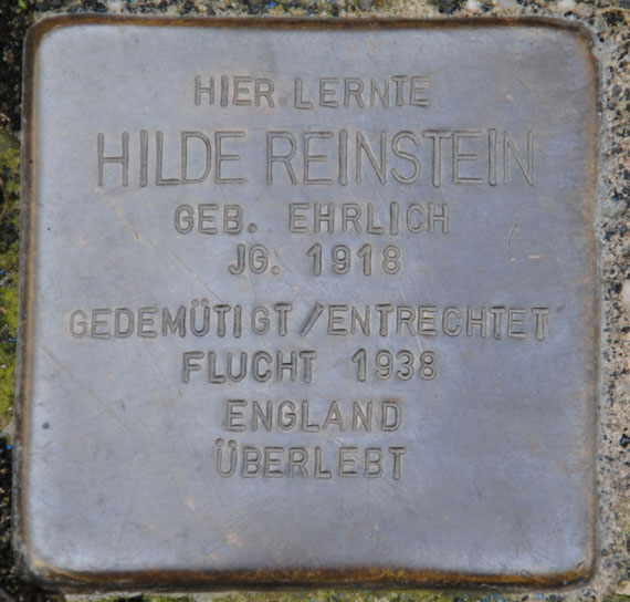 Hilde Reinstein, geb. 1918