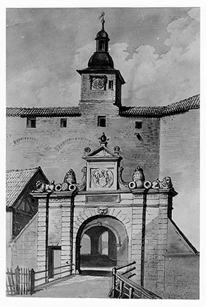 Barockportal der Veste Coburg