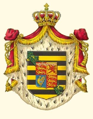 Das Familienwappen Sachsen-Coburg und Gotha