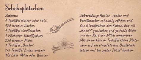 Rezept Schokoplätzchen