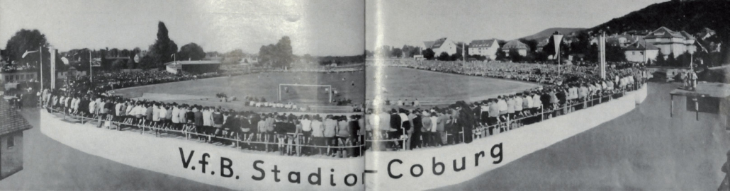 Foto vom VFB-Stadion Coburg