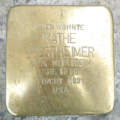 Stolperstein für Käthe Wertheimer