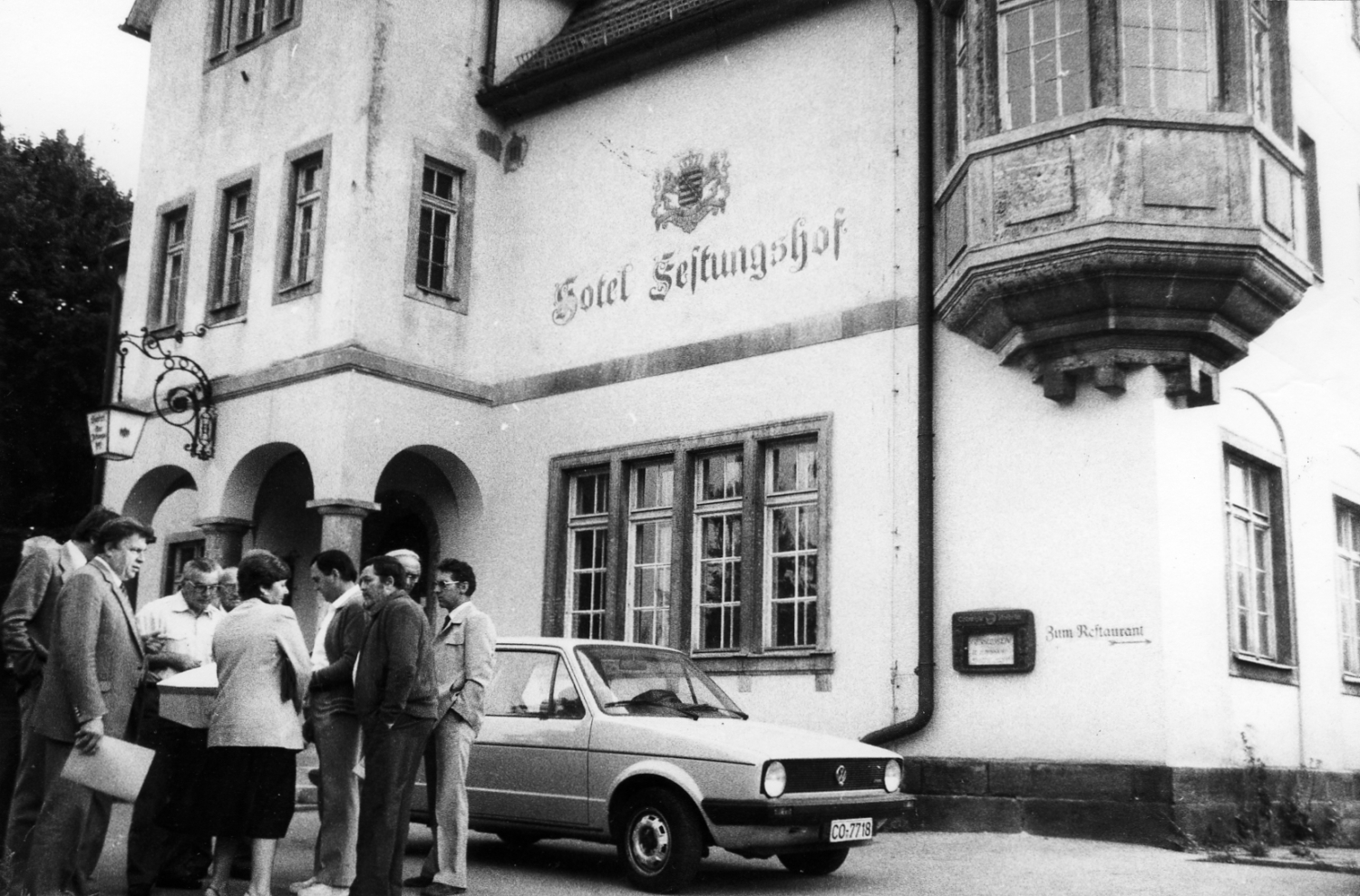 Eingang Hotel Festungshof