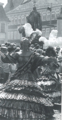 Brasilianerin beim Sambafestival