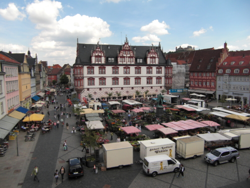 Marktplatz von oben