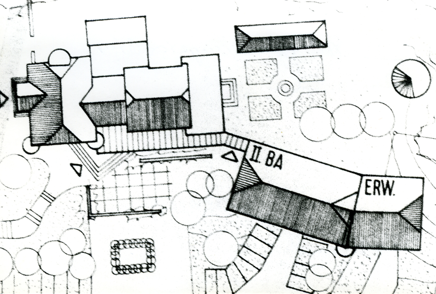 Planungsskizze Erweiterung